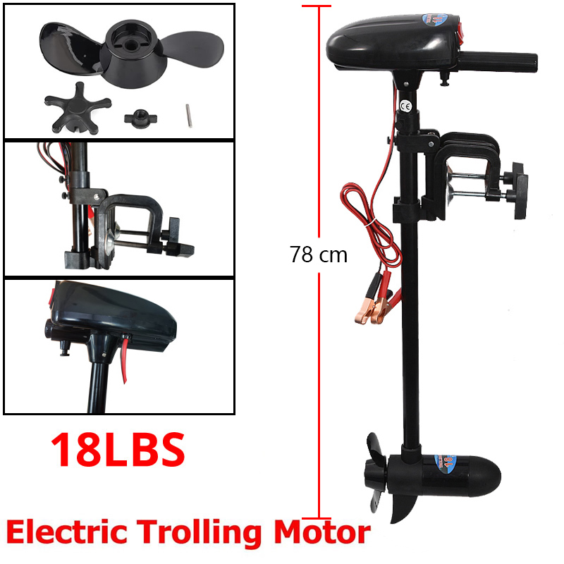 Elektrischer Bootsmotor 18LBS/ – Fishing Kayak Trolling Motor Bewertung und Preis