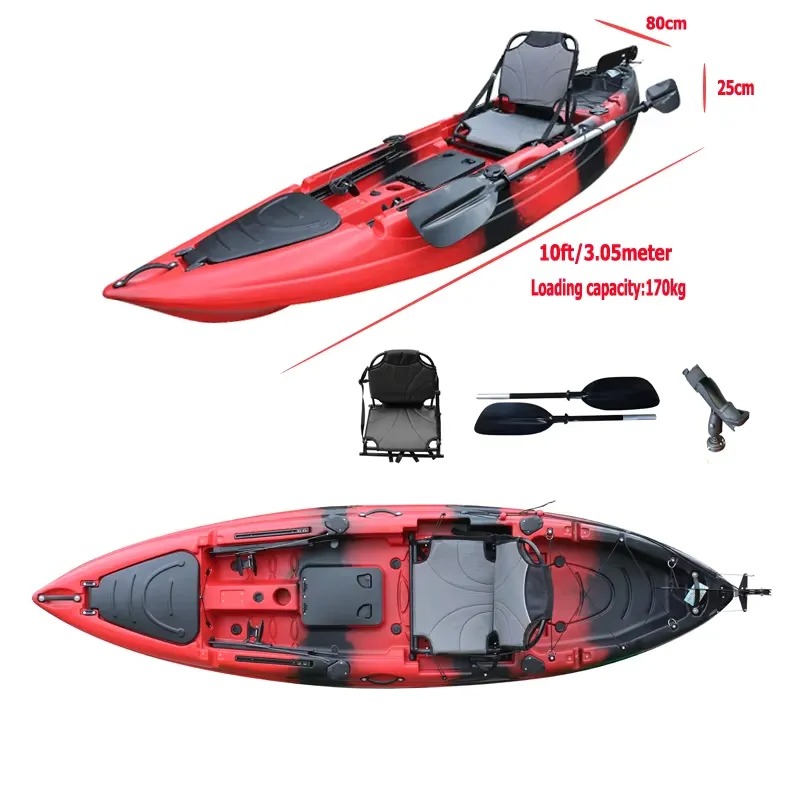 10ft Einzel-Sitz-Angelkajak mi – Fishing Kayak Sit In Bewertung und Preis